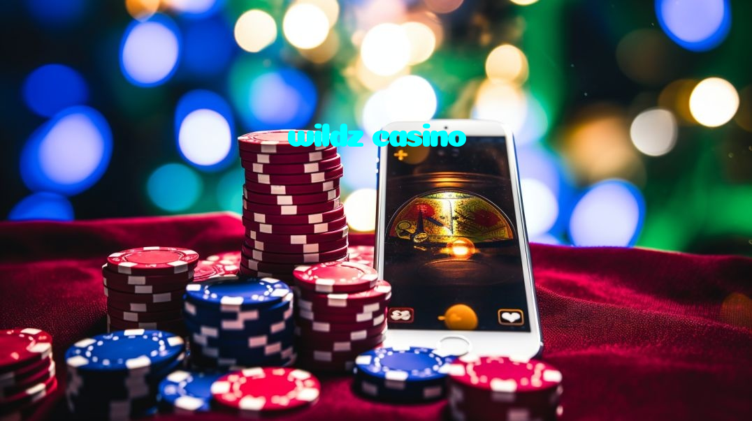 wildz casino casino presented on mobile device in Pakistan with slots and live games